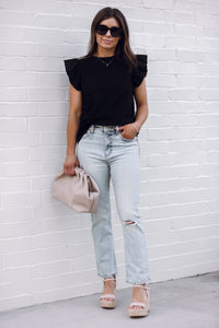 High rise crop flare