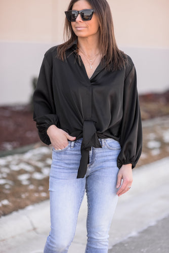 Front tie shirt
