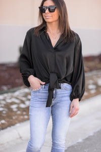 Front tie shirt
