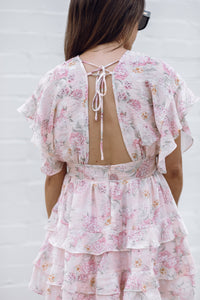 Blush Floral dress