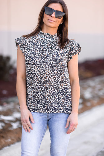 Cheetah Flutter Sleeve