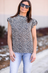 Cheetah Flutter Sleeve