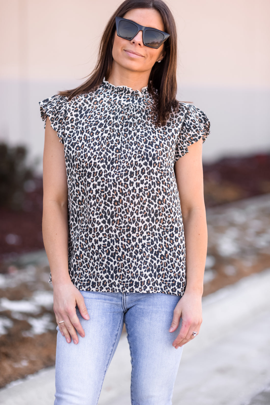 Cheetah Flutter Sleeve
