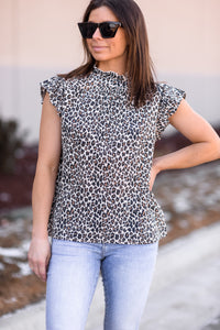 Cheetah Flutter Sleeve