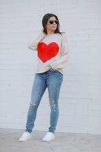 Load image into Gallery viewer, Natural Heart Crew neck sweater